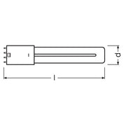 Radium Lampenwerk - LED-Lampe/Multi-LED LED-Kompaktlampe RL-LONG18 840/2G11HF