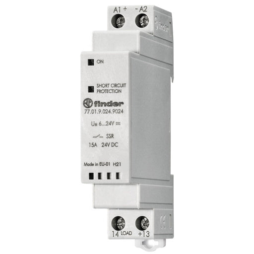 Finder - Halbleiterrelais Relais mit 1 SSR-Kontakt 77.01.9.024.8050 5 A/48 bis 265 V AC − 5 Stück by Finder
