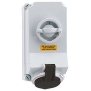 Bals Elektrotech - CEE-Steckdose abschaltbar, abgesichert (IEC 60309) Wandsteckdose abschaltbar 16066 verriegelt 32A 4p 5