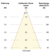 EVN Lichttechnik - Downlight/Strahler/Flutlicht LED-Anbauleuchte ALG54251525