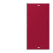 Jung - Abdeckung/Bedienelement für Installationsschalterprogramme Taste 2fach m. Pfeilsymb. LC 402 TSAP 229 rouge carmin