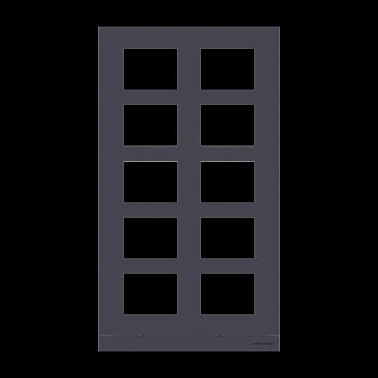 Busch-Jaeger - Montageelement für Türstation Frontplatte Audio 2/5 413910CF-B-03