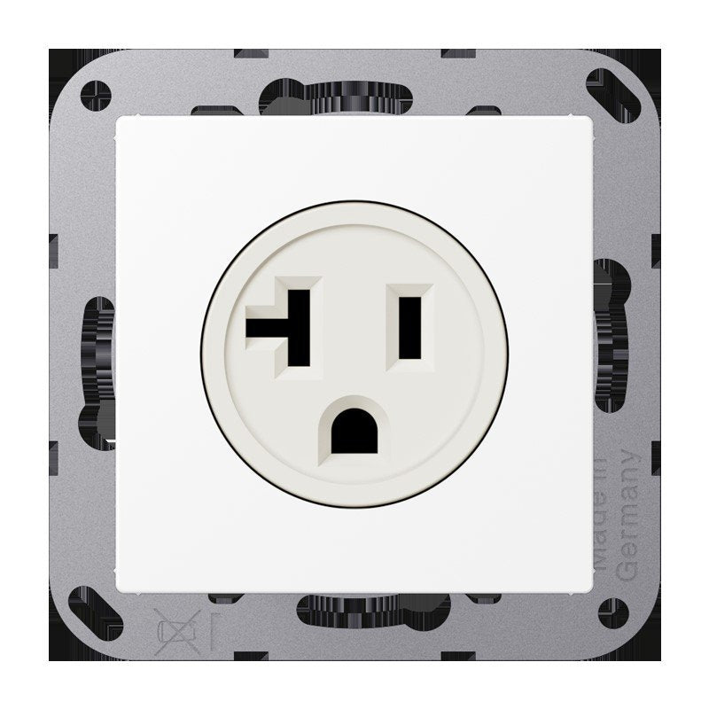 Jung - Steckdose Steckd NEMA20 A125 A 521-20 WWM V A schneeweiß m