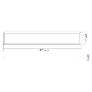 Nobile - Pendelleuchte LED-Panel 1560721344 DALI  − 1 Stück