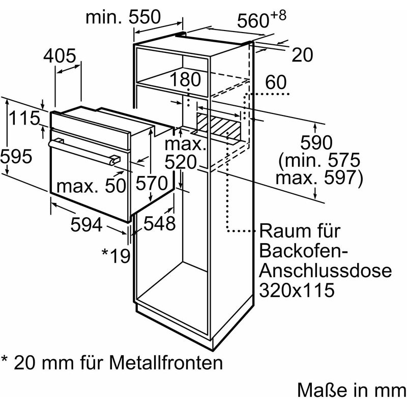 Siemens MDA - Backofen EB-Herd HE010FBA1 IQ100