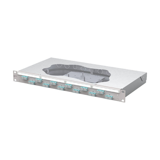 Metz Connect - Patchpanel LWL Patchfeld splice 150455BA12-F 12xSC-D OM3
