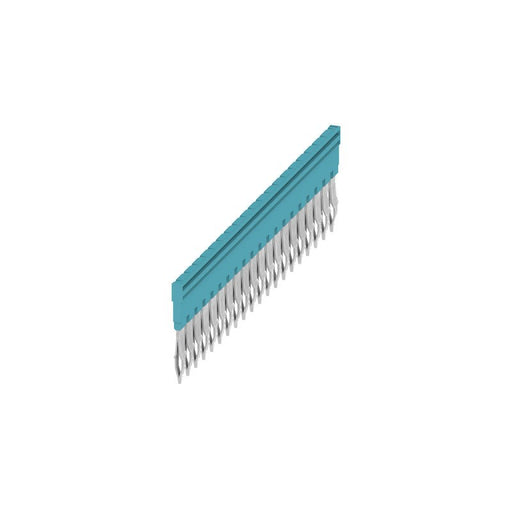 Weidmüller - Querverbinder/Brücker für Reihenklemme Querverbinder ZQV 4N/20 BL gesteckt − 20 Stück