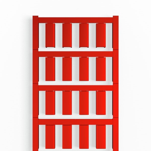 Weidmüller - Kabelmarkierungssystem Leitermarkierer VTSF6/21NEUTRALRT V0 21x8,4mm,rot − 160 Stück