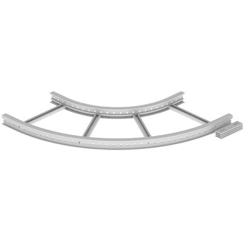 Unex - Bogen für Kabelleiter Flachbogen 45 Grad 67607-44 85x600 R600