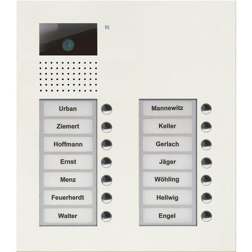 TCS Tür Control - Türstation für Türkommunikation Video color Außenstation V AVU15140-0019 PUK 14 Tasten 2-spal − 1 Stück