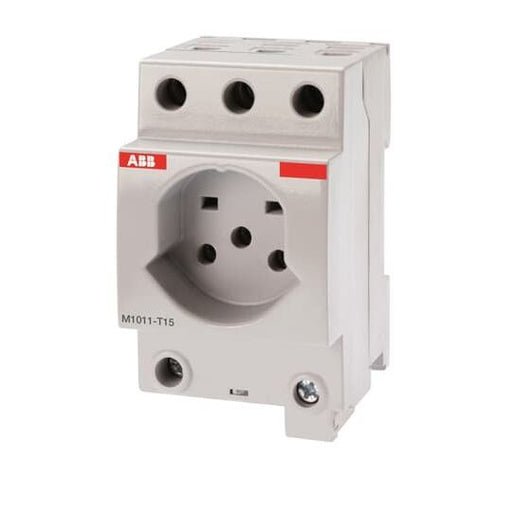 ABB Stotz S&J - Steckdose Reiheneinbau Modulare Steckdose M1011-T15 Schweizer Standard