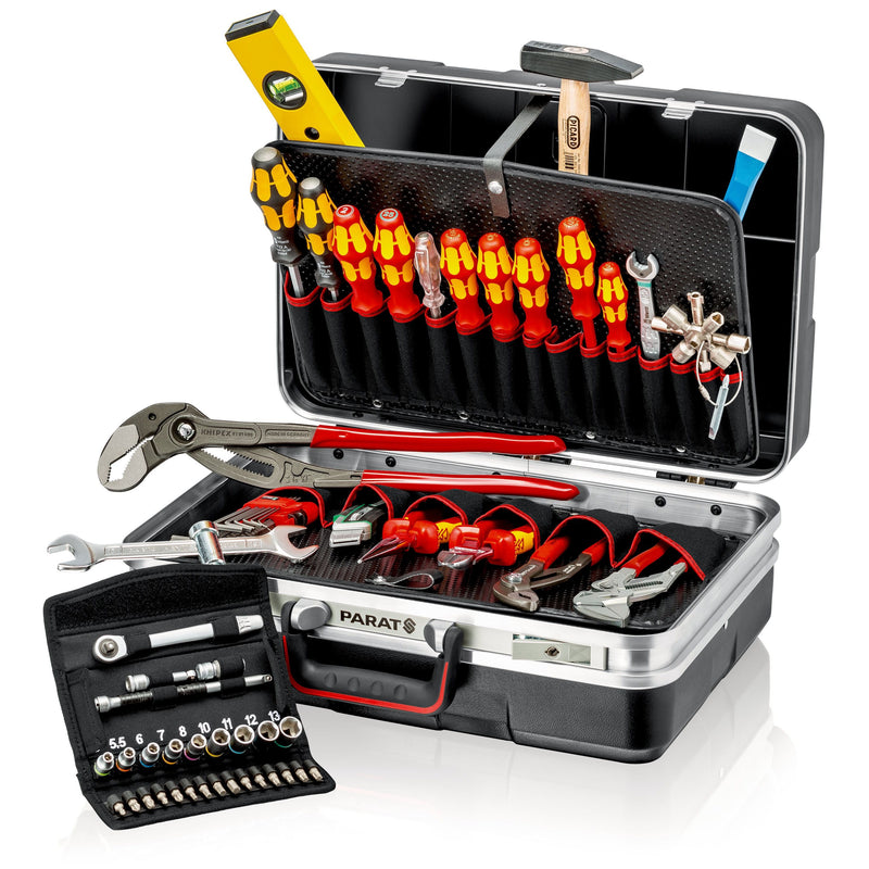 Knipex - Werkzeugset Sanitär-Werkzeugkoffer 00 21 21 HK S Meister, 24-teilig
