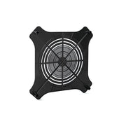 HellermannTyton - Leuchteneinbaugehäuse Deckenabstandhalter-Platte 148-00117(10) 75-314mm schwarz