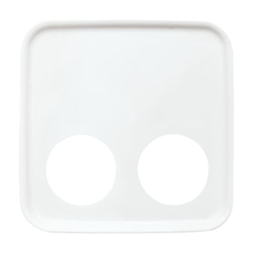 Busch-Jaeger - Zentralelement Klinikinstallation Zentralscheibe aws 2548-020 D-214 2 Steckkontakte − 1 Stück by Busch-Jaeger
