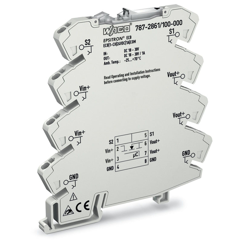 WAGO - Stromüberwachungsgerät Elektron. Schutzschalter 787-2861/100-000 DC 24 V