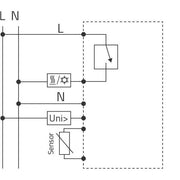 Eberle Controls - Raumthermostat/Uhrenthermostat AP-Uhrenthermostat ATR 4800 Raum-/ Fußbodenregle