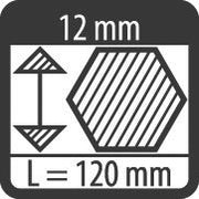 Pica-Marker - Markierungsstift Försterkreide PRO 590/41 12x120mm, blau − 12 Stück