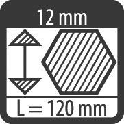 Pica-Marker - Markierungsstift Försterkreide PRO 590/41 12x120mm, blau − 12 Stück