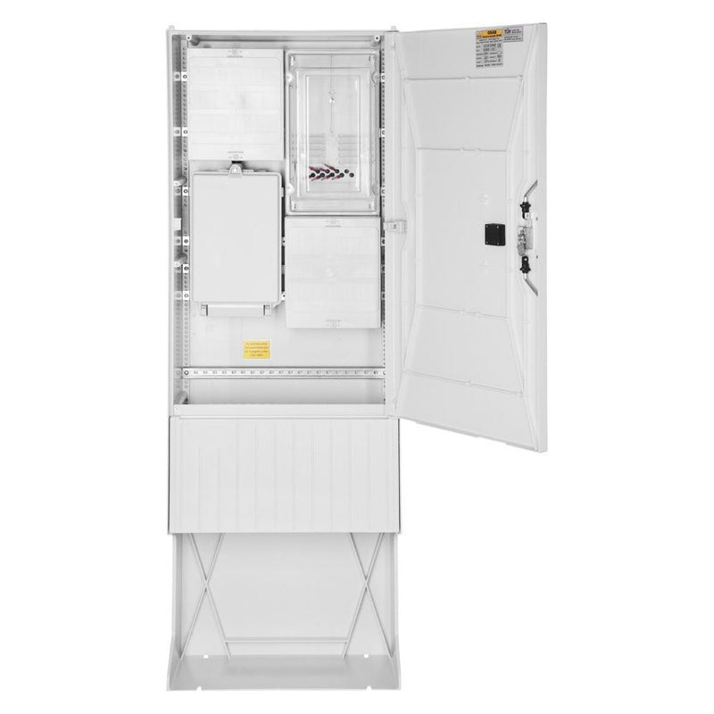 GSAB Elektrotechnik - Zähler-Komplettschrank Zähleranschlußsäule 04.00.1P11bV2 N-ergie 1 Zähler