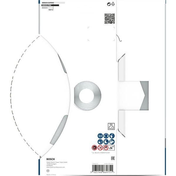 Bosch - Trenn-/Schleifscheibe PRO Multi Material 2608615065 Diamanttrennscheibe