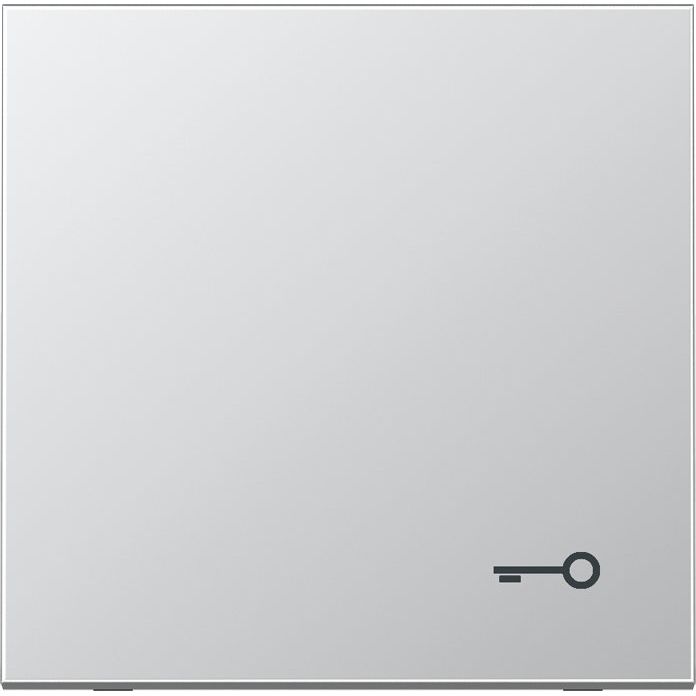 Jung - Abdeckung/Bedienelement für Installationsschalterprogramme Wippe Symbol TÜR alu AL 2990 T für Taster