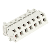 WAGO - Kabelsteckverbinder für Leiterplattensteckverbinder 1-Leiter Federleiste 721-337/008-000 CAGECLAMP 2,5mm²,lgr − 25 Stück
