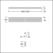 Thorn - Mechanisches Zubehör/Ersatzteile für Leuchten Leermodul PUNCH 3 LV #96635744