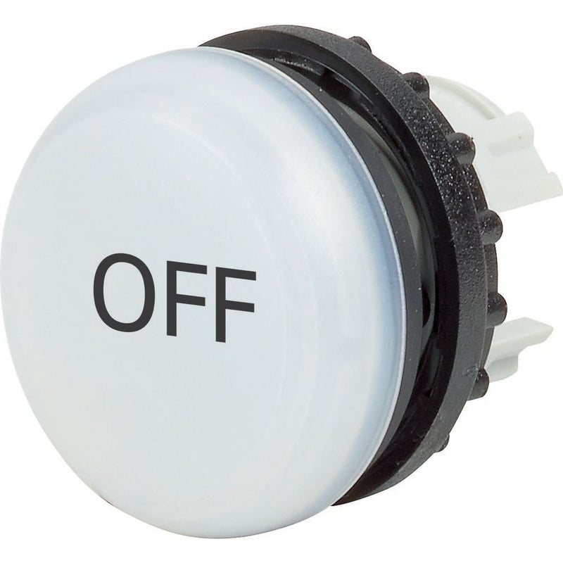 Eaton - Frontelement für Leuchtmelder RMQ-Titan M22-L-W-GB6 flach ON beschrift