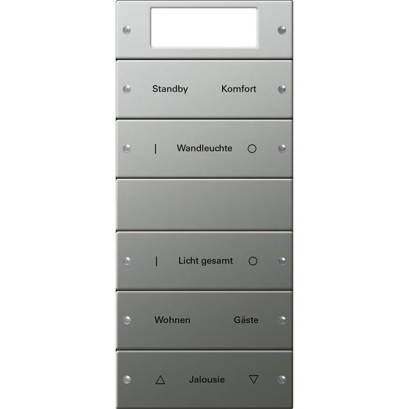 Gira - Bussystem-Tastwippe Wippenset 5-fach 2145602 beschr. Sys 55 eds