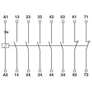 Phoenix Contact - Gerät zur Überwachung von sicherheitsgerichteten Stromkreisen Not-Aus-Relais PSR-SCP- 24 #2963747