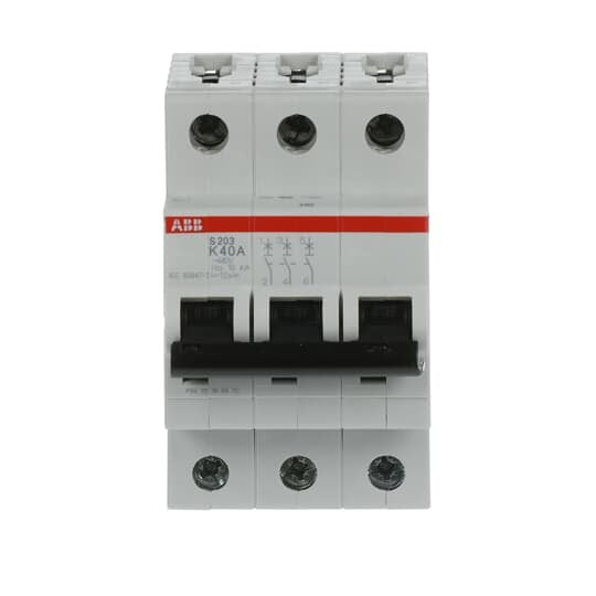 ABB Stotz S&J - Leitungsschutzschalter Sicherungsautomat S203-K40 K,6kA,40A,3P
