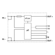 Phoenix Contact - Geräteschutzschalter PTCB E1 24DC/0.5A NO elektronisch