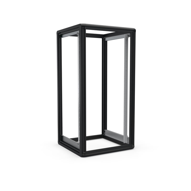 Enoc - Netzwerk-/Serverschrank Grundgestell 24 HE Fo1 6612-S 600x600x1200 sw