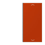 Jung - Abdeckung/Bedienelement für Installationsschalterprogramme Taste 2fach m. Pfeilsymb. LC 402 TSAP 244 rouge vermillon 59