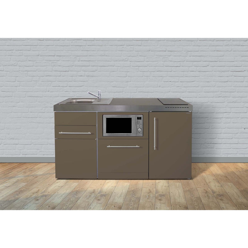 Stengel - Mini-Küche Miniküche Premiumline MPGSMMM160KSGSGKFlBr Mokka metallic