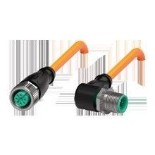 Pepperl+Fuchs Fabrik - Konfektioniertes Sensor-Aktor-Kabel Verbindungskabel V1-G-OR2M-PUR-A1-V1W − 1 Stück