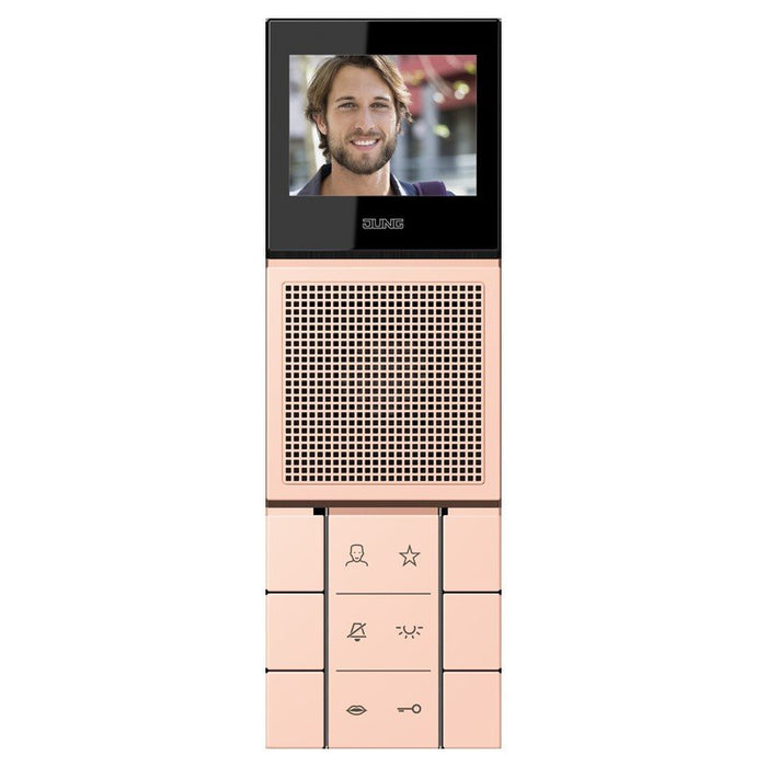 Jung - Innenstation für Türkommunikation SIB Video-Innenstation SI VI LC 627 234 LS 32112  − 1 Stück
