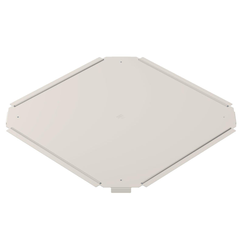 OBO Bettermann - Deckel Kreuzstück für Kabeltragsystem Deckel für Kreuzung RKD 300 A4 B300mm Edelstahl, A4
