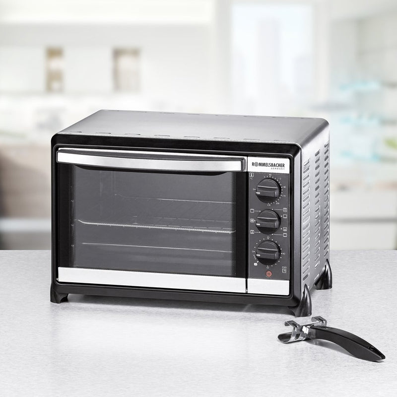 Rommelsbacher - Tischbackofen/Backgrill Kleinbackofen BG 1055/E eds 18l 1050W Umluft