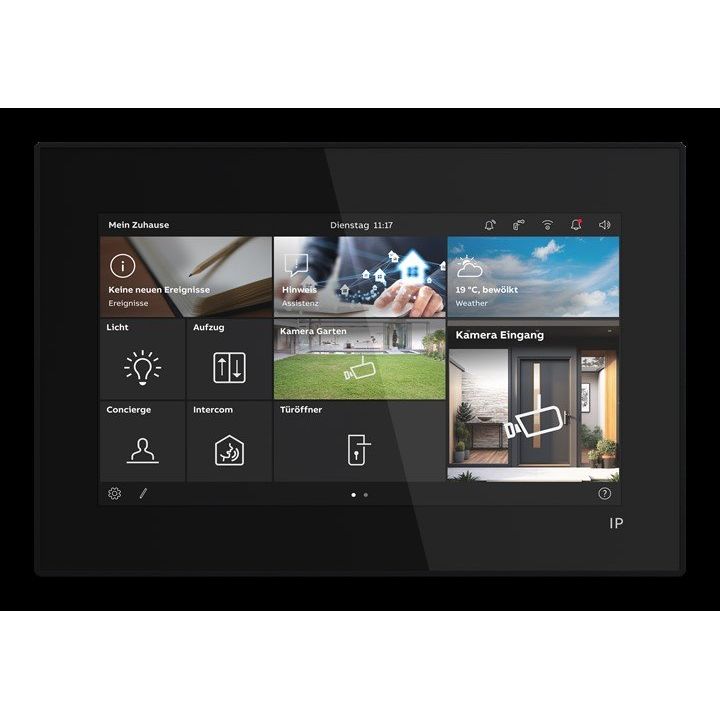 Busch-Jaeger - Innenstation für Türkommunikation IP Touch Lite 7 H8249-1B-03