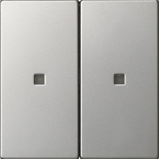 Gira - Abdeckung/Bedienelement für Installationsschalterprogramme Wippe 2f. 5369600 S3000 unbedruckt eds