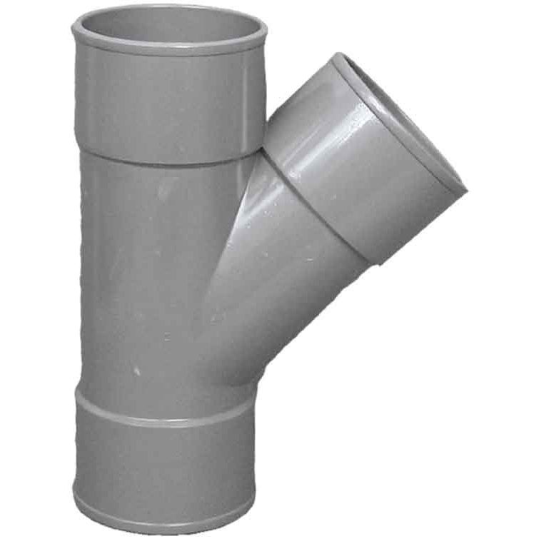 cleanpower - Zubehör/Ersatzteile für Ventilatoren Abzweig CP-053 45Grad i-i-i PVC50mm
