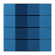 Jung - Abdeckung/Bedienelement für Installationsschalterprogramme Tastensatz 4fach LC 504 TSA 211 bleu ceruleen 31