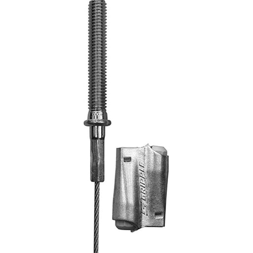 Niedax - Drahtseilabhängung Gripple-Set Abhängung GAG-2/3 EXP Seillänge 3m − 10 Stück