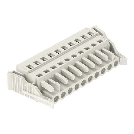 WAGO - Kabelsteckverbinder für Leiterplattensteckverbinder 1-Leiter-Federleiste 721-110/008-000/037- CAGECLAMP 2,5mm²,lgr − 25 Stück