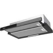 Oranier - Dunstabzugshaube Schublüfter FLA 460 Schwarzglas, 60 cm,