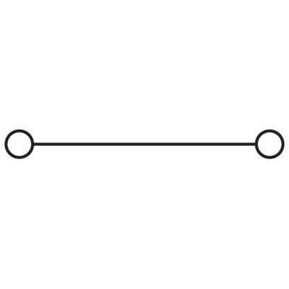 Phoenix Contact - Durchgangs-Reihenklemme Verteilerblock PTFIX 2X2,5 TQ Farbe: türkis − 50 Stück