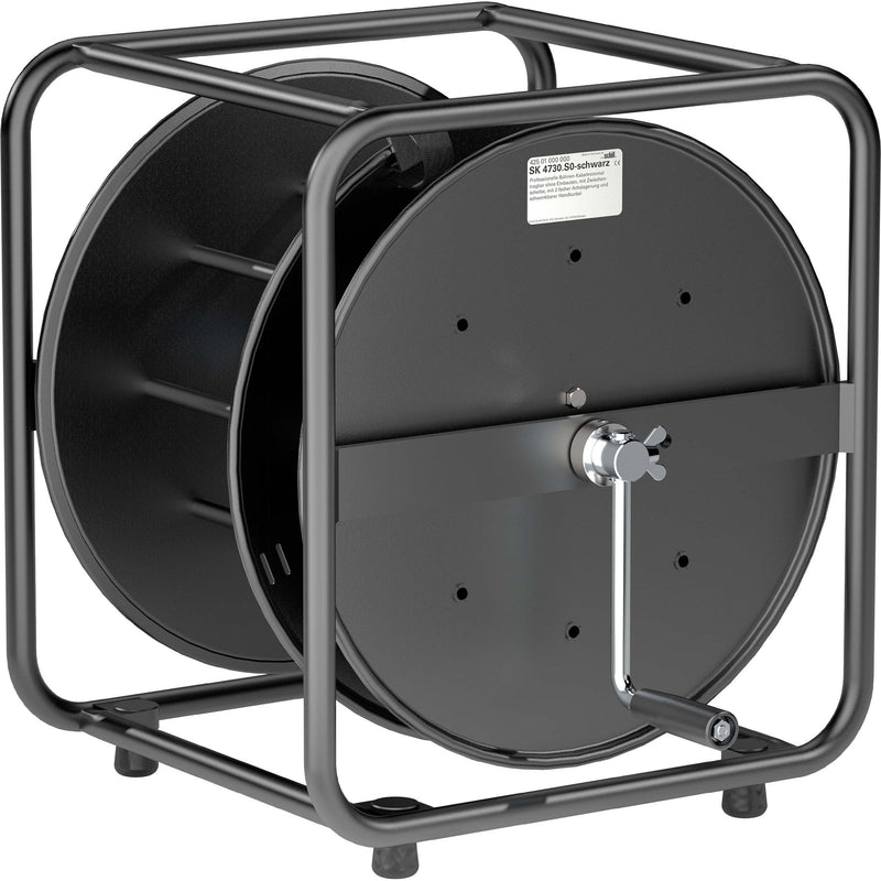 Schill - Kabeltrommel Stahlblech-Kabeltrommel SK 4730.S0-schwarz ohne Steckdosen