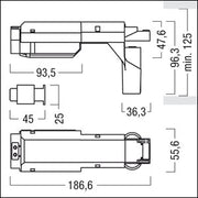 Zumtobel Group - Sicherheitsleuchte Sicherheitszeichenleuchte PURESIGN/C #42186092