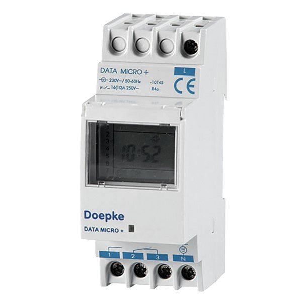 Doepke - Verteilerschaltuhr digital Schaltuhr Data Micro